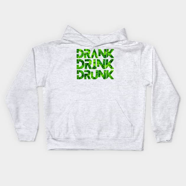 Happy Drink today Kids Hoodie by AchioSHan